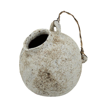 Hand - Pulled Decorative Jug with Wire Handle at Online8 Furniture Auckland NZ