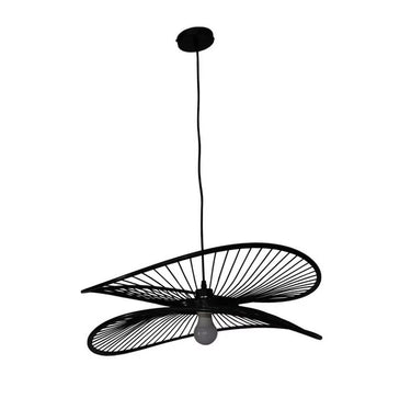 Handcrafted Bamboo Pendant - Black at Online8 Furniture Auckland NZ