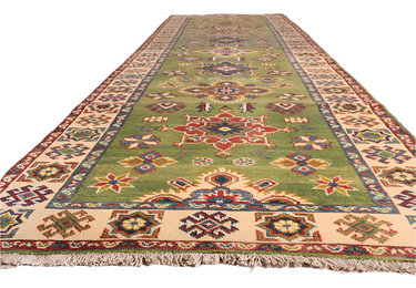 Handmade Afghan Ghazni Runner - 300x85 at Online8 Furniture Auckland NZ