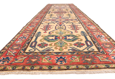 Handmade Afghan Kazak Runner - 300x84 at Online8 Furniture Auckland NZ