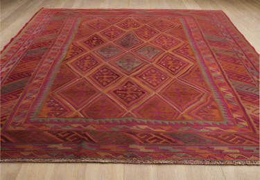 Handmade Oriental Moshwani Kilim Rug 185x140 at Online8 Furniture Auckland NZ