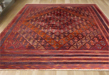 Handmade Oriental Moshwani Kilim Rug 280x210 at Online8 Furniture Auckland NZ