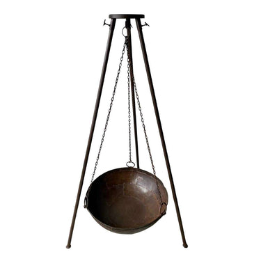 Hanging Kadai Fire Pit at Online8 Furniture Auckland NZ