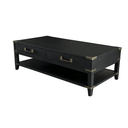 Harlequin Coffee Table - Old Pine/Metal Fittings at Online8 Furniture Auckland NZ
