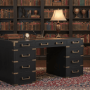 Harlequin Executive Desk – Reclaimed Old Pine at Online8 Furniture Auckland NZ