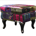 Harlequin Patchwork Ottoman at Online8 Furniture Auckland NZ
