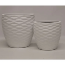 Harlequin Resin Planter - Set of 2 at Online8 Furniture Auckland NZ