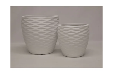 Harlequin Resin Planter - Set of 2 at Online8 Furniture Auckland NZ