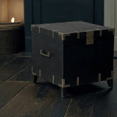 Harlequin Trunk Side Table - Old Pine at Online8 Furniture Auckland NZ