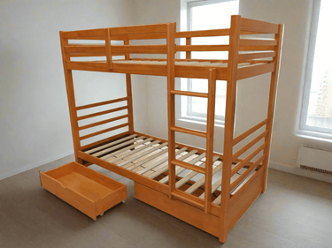 Harriet Bunk Bed with Two Bottom Drawers at Online8 Furniture Auckland NZ