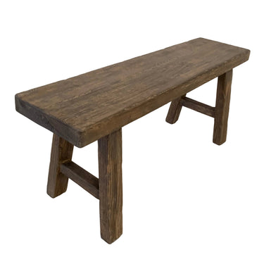 Harvest Reclaimed Elm Bench - 1200mm at Online8 Furniture Auckland NZ
