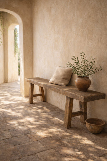 Harvest Reclaimed Elm Bench - 1800mm at Online8 Furniture Auckland NZ