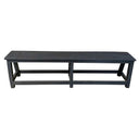 Harvest Wooden Bench - Black at Online8 Furniture Auckland NZ