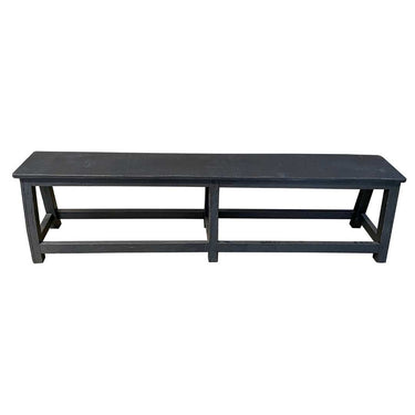 Harvest Wooden Bench - Black at Online8 Furniture Auckland NZ