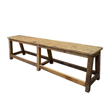 Harvest Wooden Bench - Natural at Online8 Furniture Auckland NZ