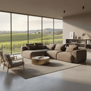 Haven Chaise Sofa (Left-Hand Facing) – Brownie at Online8 Furniture Auckland NZ
