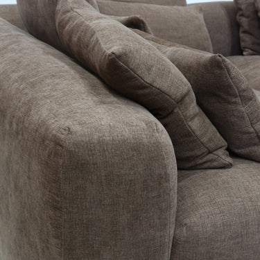 Haven Chaise Sofa (Left-Hand Facing) – Brownie at Online8 Furniture Auckland NZ