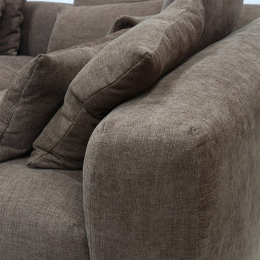 Haven Chaise Sofa (Right-Hand Facing) – Brownie at Online8 Furniture Auckland NZ