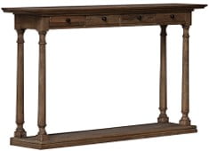 Haven Narrow Console Table - Reclaimed Oak 1520mm at Online8 Furniture Auckland NZ