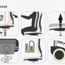Hemsworth Office Chair at Online8 Furniture Auckland NZ