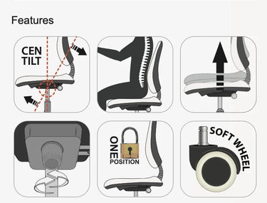 Hemsworth Office Chair at Online8 Furniture Auckland NZ
