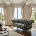 Hereford Chesterfield 2 Seat Sofa - Forest Green at Online8 Furniture Auckland NZ