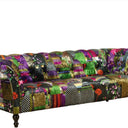 Hereford Chesterfield Patchwork 3 Seater Sofa at Online8 Furniture Auckland NZ