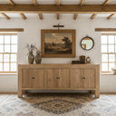 Heritage Elm Buffet Table - 2200mm at Online8 Furniture Auckland NZ