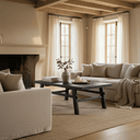 Heritage Elm Coffee Table - Black at Online8 Furniture Auckland NZ