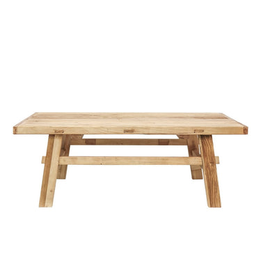 Heritage Elm Coffee Table — Natural at Online8 Furniture Auckland NZ