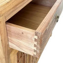 Heritage Elm Slat Buffet Table - 1000mm at Online8 Furniture Auckland NZ