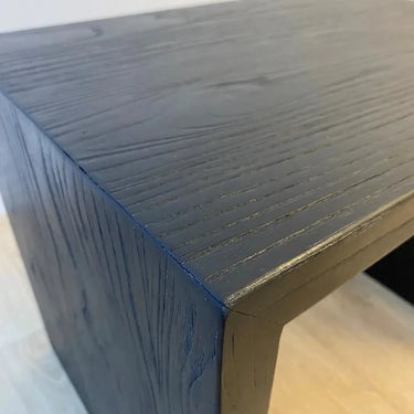 Heritage Elm Side Table - Black at Online8 Furniture Auckland NZ