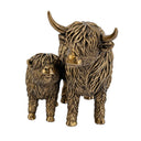 Highland Cattle & Calf Statue at Online8 Furniture Auckland NZ