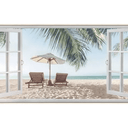Holiday Dreaming Framed Canvas Wall Art at Online8 Furniture Auckland NZ