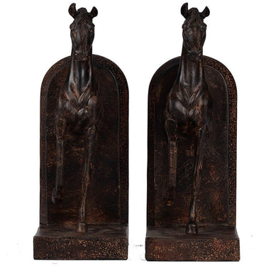 Horse Bookends S/2 at Online8 Furniture Auckland NZ