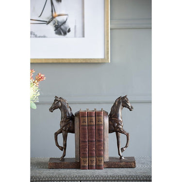 Horse Bookends S/2 at Online8 Furniture Auckland NZ