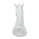 Horse Head Sculpture - White at Online8 Furniture Auckland NZ