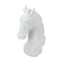 Horse Head Sculpture - White at Online8 Furniture Auckland NZ
