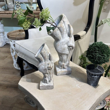 Horse Statue - Classic White at Online8 Furniture Auckland NZ