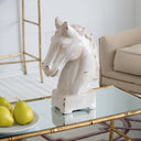 Horse Statue - Classic White at Online8 Furniture Auckland NZ
