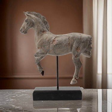 Horse Statue on a Stand at Online8 Furniture Auckland NZ