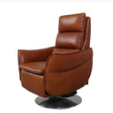 Hudson Power Recliner Chair – Cognac Top Grain Leather at Online8 Furniture Auckland NZ