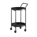 Hugo Round Bar Cart | Drinks Trolley at Online8 Furniture Auckland NZ