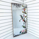 Hummingbird Antique Look Wall Mirror Art | 60x120cm at Online8 Furniture Auckland NZ