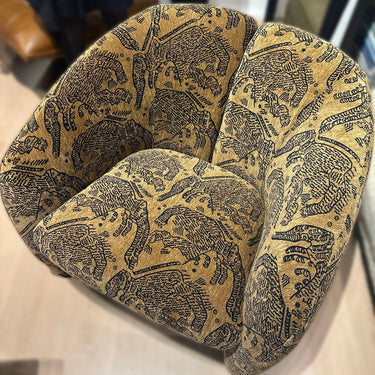 Huntress Accent Chair - Tiger Brown at Online8 Furniture Auckland NZ