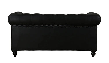Huskins Chesterfield 2 Seater Sofa - Black at Online8 Furniture Auckland NZ