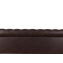 Huskins Chesterfield 3 Seater Sofa - Dark Brown at Online8 Furniture Auckland NZ