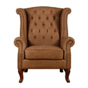 Huskins Chesterfield Large Wingback Armchair at Online8 Furniture Auckland NZ