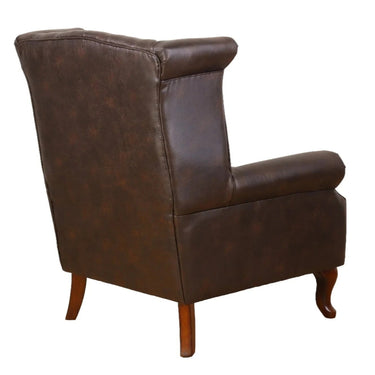 Huskins Chesterfield Large Wingback Armchair at Online8 Furniture Auckland NZ