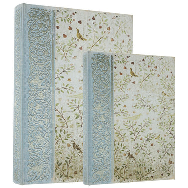 Duck Egg Botanical Book Box Set of 2